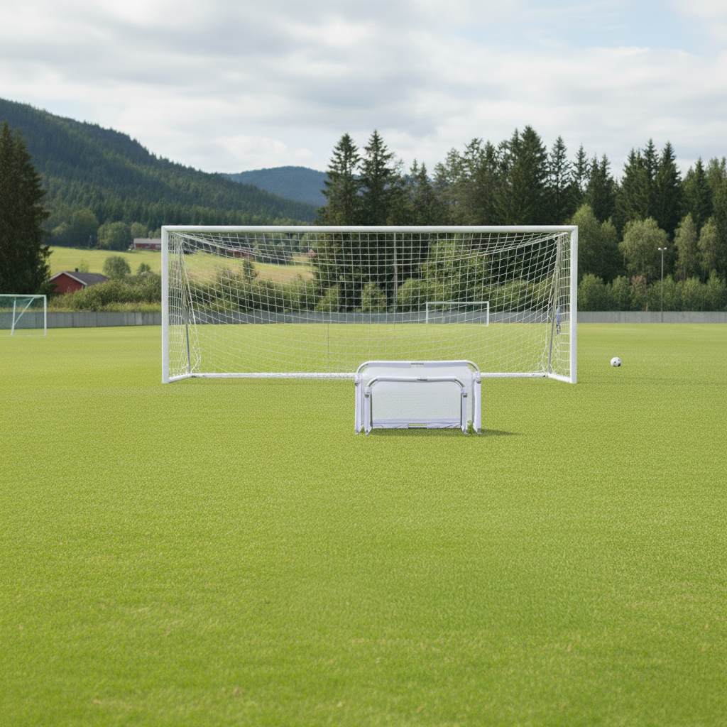 Bilde som viser forskjellen av fotballmålene